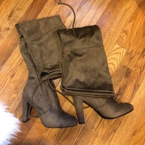 Over the knee boots